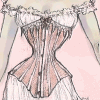 pink corset