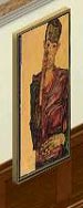 egon schiele self portrait pulling cheek