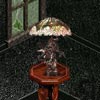 gothic stained glass lamp