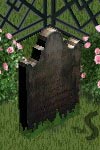 gothic grave stone