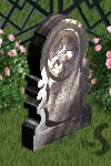 gothic grave stone