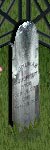 gothic grave stone