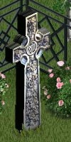 gothic grave stone
