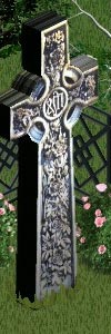 gothic grave stone