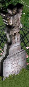 gothic grave stone